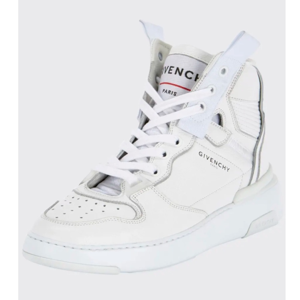 Givenchy Wing Leather High-Top Sneakers